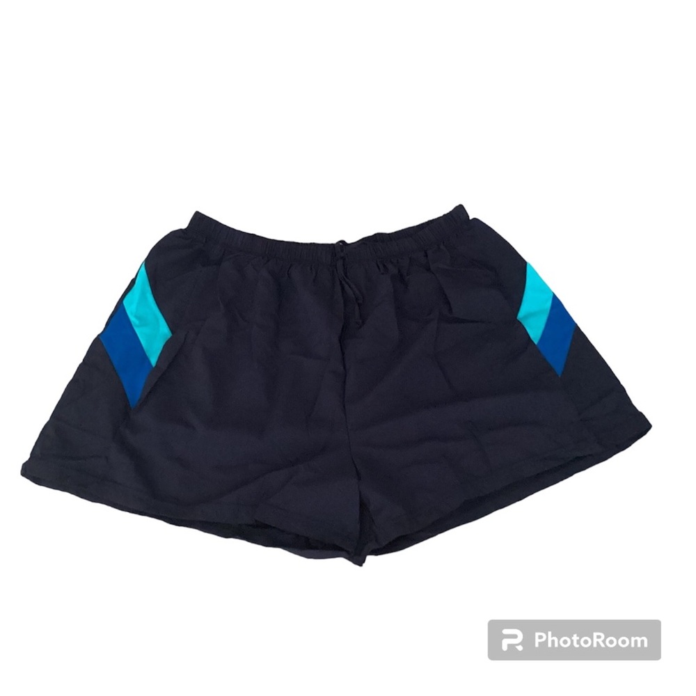 NWT woman within Swimming Short Quick Dry with Elastic Sz 1X Navy Blue